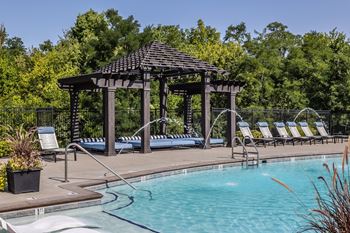The swimming pool at the resort at governors crossing